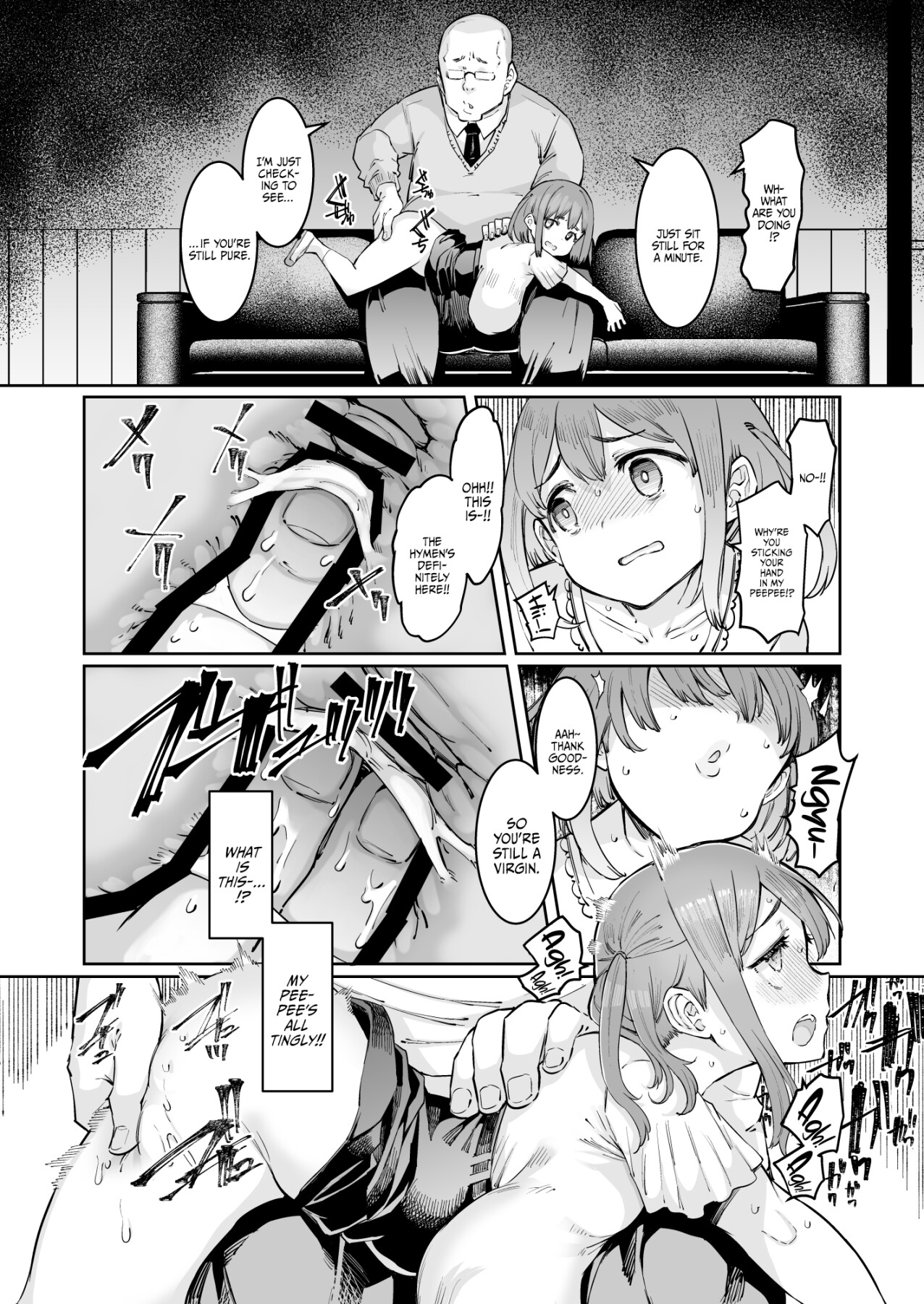 Hentai Manga Comic-Yuri-chan And The Barbaric Headmaster-Read-9